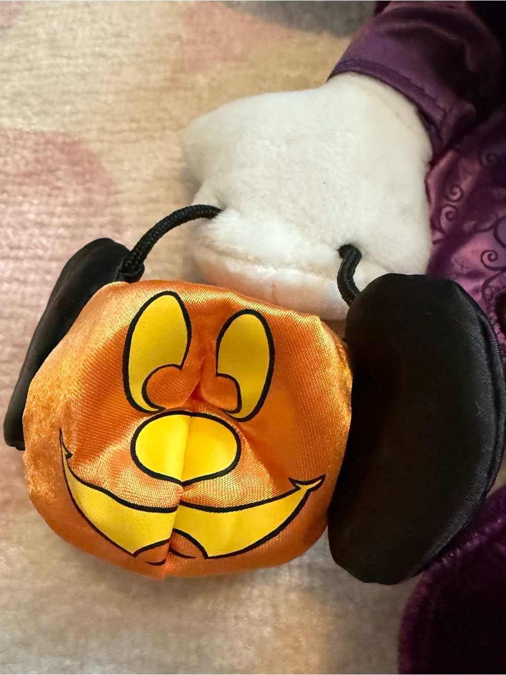 Vintage Walt Disney World 2008 Happy Halloween Mickey Mouse Plush - Picture 5 of 11